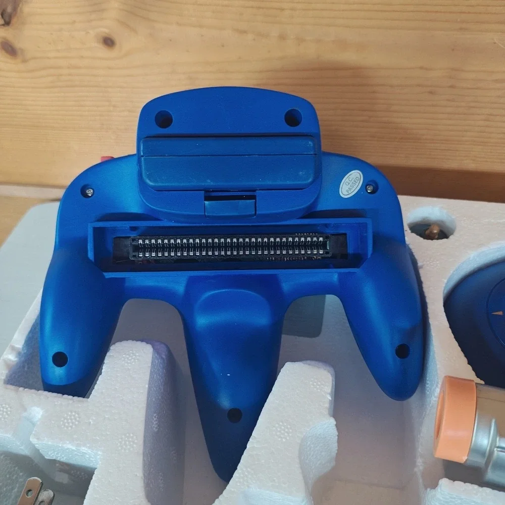 Power Player Super Joystick & Power Gun Game‎ Blue Vintage Original 1999 C5